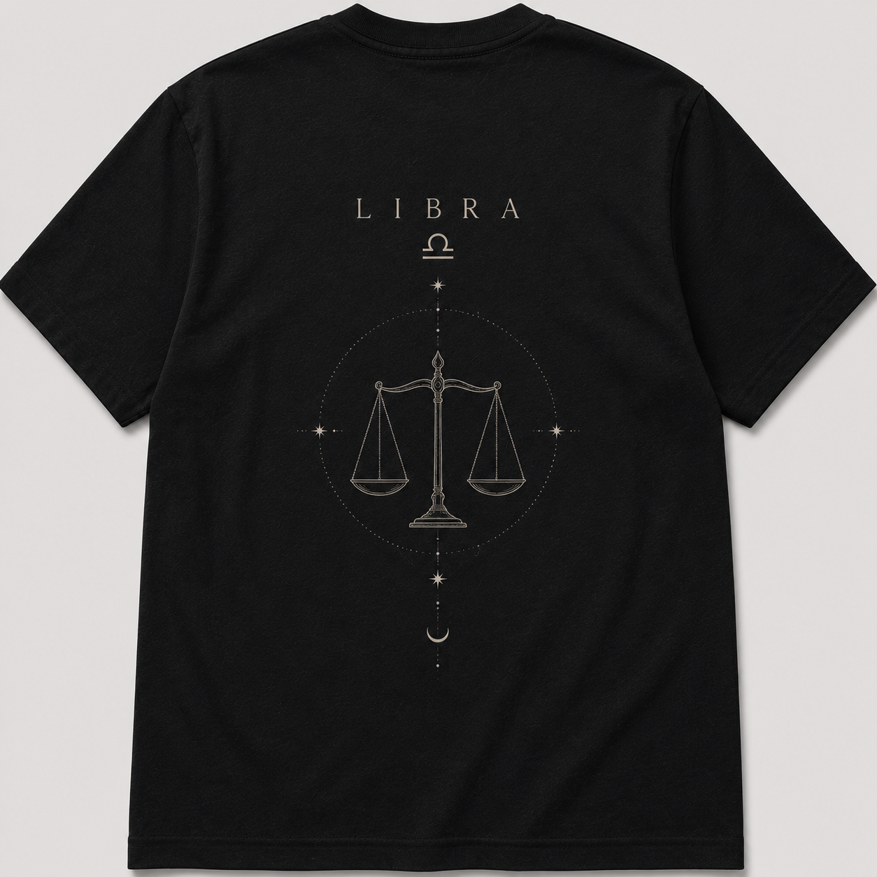 Libra Tshirt Black