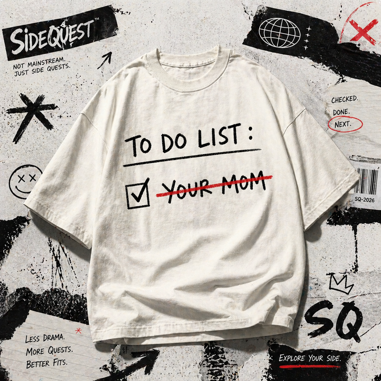 Your Mom To Do Tshirt