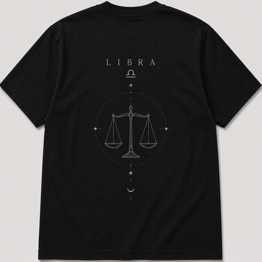 Libra Tshirt Black